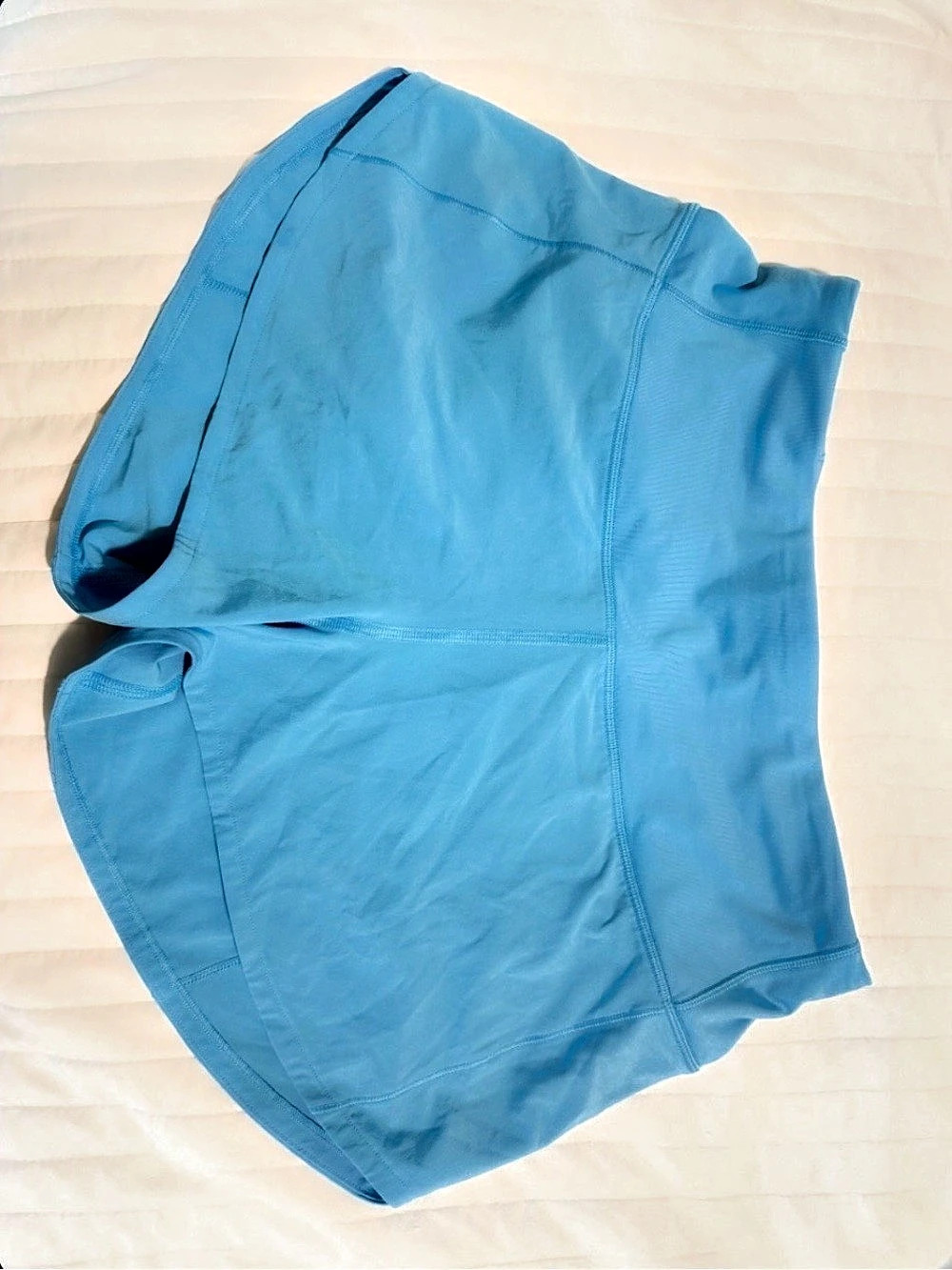 Lululemon Blue Speed Up Short 2.5